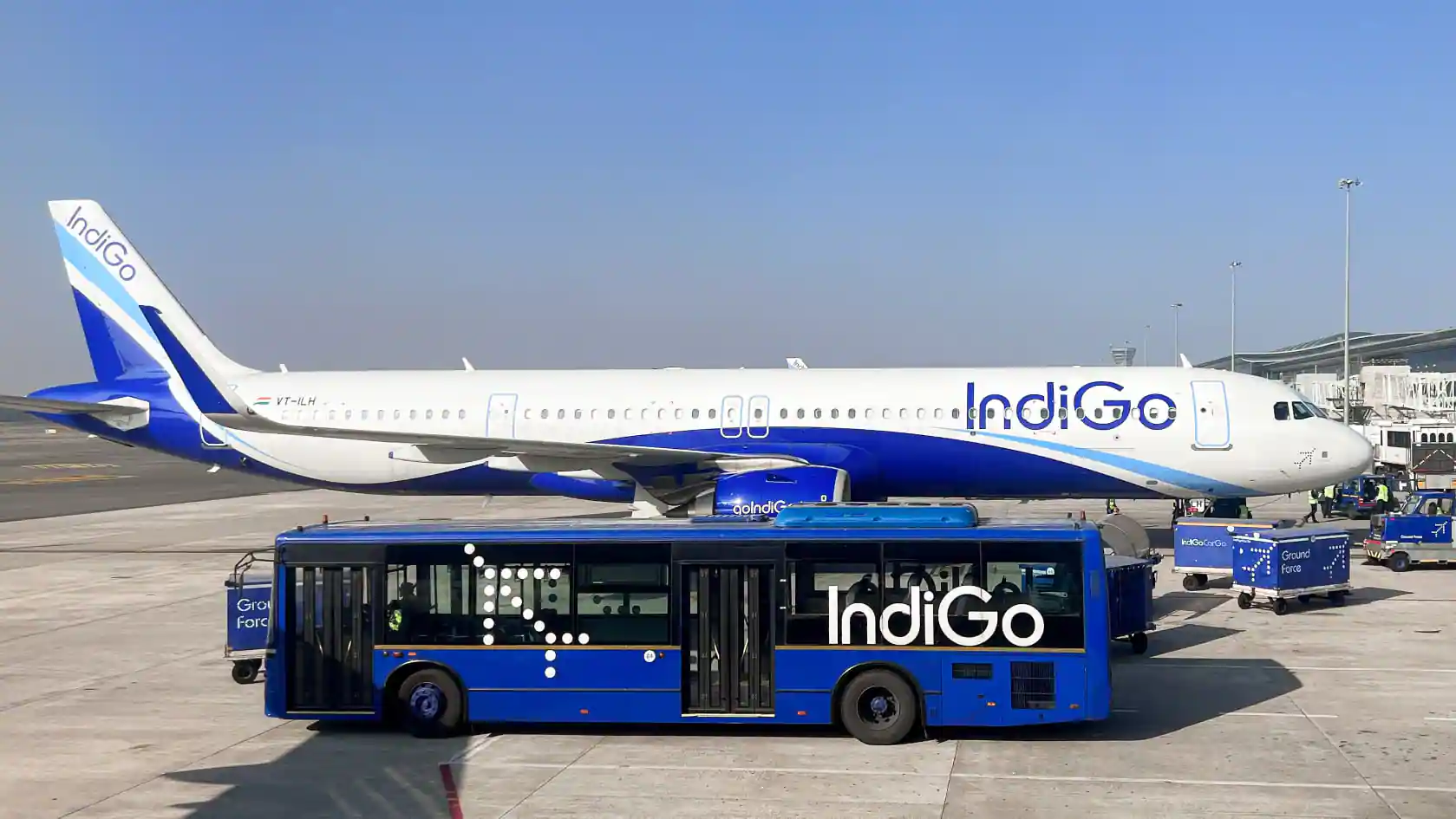 Indigo Aeroplane